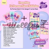 Promo Franchise Es Permen Karet Kekinian Diskon