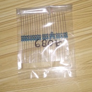 R 680K Ohm 0.25W 1 Percent Metal Film Resistor 680 K Ohm MetalFilm 0.25 Watt 20 Pcs