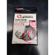 HOOK EUPRO LIGHT CIRCLE HIGH CARBON STEEL 3918BN