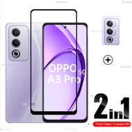 For OPPO A3 Pro 5G Screen Protector Tempered Glass Film OPPOA3Pro Camera Back Lens Protect 9H Hardne