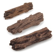 Alilin Small Aquarium Ornament Stump Trunk Log Fish for Tank Decoration for up to 20 Gallon for Tank