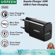Ugreen Adaptor Usb Kepala Charger 2.1A 10W Iphone 7 8 X Xs Adapter Cas Tc Samsung Oppo Vivo 50459 10