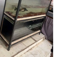 Aquarium shelf L100cm/1m W40cm T60 / multipurpose table / multipurpose shelf / iron stacking shelf