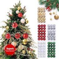 Plastic Christmas Ball Christmas Tree Ornaments Diy Pendant Christmas Tree Decorations D4f4