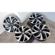 2x Honda Rims 16" (2 biji x 4) 114.3 98% good condition. Rims