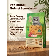 Pet Island Makanan Kucing - (8kg)