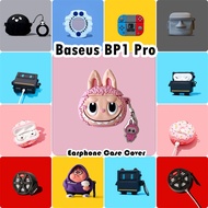 READY STOCKFor Baseus BP1 Pro Case Casing Soft Silicone Anti-fall Cartoon Earphone Case Cover NO.3