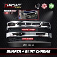 HINO 500 AKSESORI BUMPER CHROME