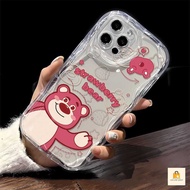 CC64 SOFTCASE STRAWBERRY BEAR CARTOON MOTIF FOR REDMI 14T 5G 14 A3 NOTE 13 NOTE 13 PROP 5G A1 2022 A