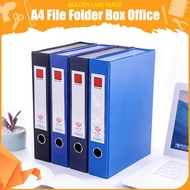 A4 Document Box File Case File Box Bond Paper Organizer Document Organizer Large Capacity File