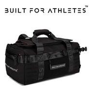 Built For Athletes Pro Duffel Bag 40L – Black (Gym, Work & Travel Bag | Durable & Versatile)