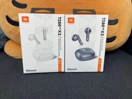 【預購品免順豐免智能櫃運費 香港行貨保養】 新色白色🎉 JBL T280tws X2 半入耳式真無線