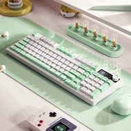 ฮาร์ดแวร์คอมพิวเตอร์ HP Mechanical Gaming Keyboard Wired Universal Office Desktop Laptop USB Multime