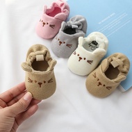 Mi Amor 0-18 months Newborn Soft Knitting Shoes Anti-slip Baby Pre-walk Shoes Soft Sole Baby Kasut