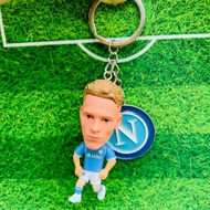 Soccer Napoli McTominay Doll Badge Keychain