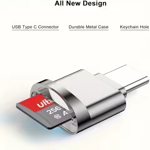 Mini TF card mobile card reader suitable for Huawei Type-C mobile OTG card reader