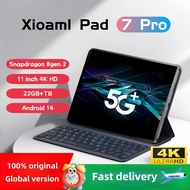 2026 New Original Global Edition MI Tablet PC Pad 7 Pro Snapdragon 888 Android 14 HD 4K 22GB+2TB 5G 