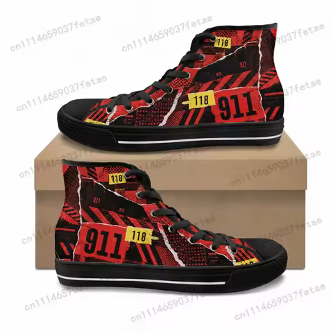 911 SHOW Low Top High Quality Sneakers Teenager Canvas Sneaker Mens Womens Casual Couple Shoes Custo