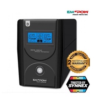 UPS EMPOW เครื่องสำรองไฟ รุ่น ZIR-D-Series 800VA/480W [๊ประกัน2ปี BY SYNNEX]