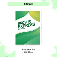 Print Brochures / Flash Brochures Size (1/3 A4), can print 50 pcs