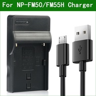 BC-VM50 BC-VM10 BC-V615 NP-FM50 FM50 USB Battery Charger for Sony DSC- F707 F717 F828 R1 S30 S50 S70