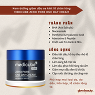 Kem dưỡng giảm dầu se khít lỗ chân lông 50 ml Medicube Zero Pore One Day Cream