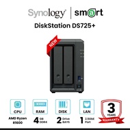 Synology DiskStation DS725+ 2-Bay NAS - New 2025!