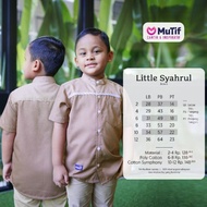 Mutif Shanum Brown Syahrul Gamis Shanum Syahrul