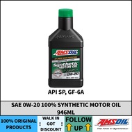 AMSOIL SAE 0W-20 100% Synthetic Motor Oil 946ML