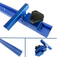 NEW Aluminium T-Slot T Track w/ Miter Track Stop 300-800mm Router Table Jig Fixture Slot T-Track Woo