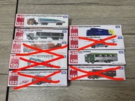 Tomica長型長no.122 125 127 130 132 135 137 139 144