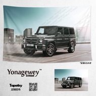Brabus G800 G900 Modified Car Photo Wall Decoration Tapestry Poster Hanging Cloth Modern Simple Styl