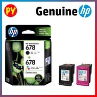 HP 678  Black + Color Combo Pack 2-pack Black/Tri-color Original Ink Advantage Cartridges 678B + 678
