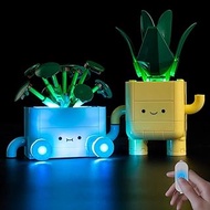 BrickSoul Light Up Kit for Lego 10349 Happy Plants Building Set, Upgrade Wired Dimmable Lighting Acc