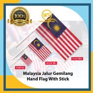 Hand Flag Malaysia Hand Flag / Bendera Tangan Malaysia Flag / Bendera Malaysia Kecil / Bendera Merde