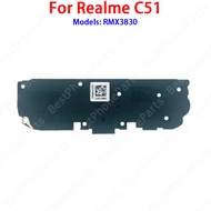For Realme C35 C51 C55 C53 C61 C63 C65 C67 4G Bottom Loudspeaker External Speaker Sound Module Board