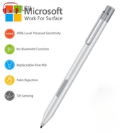 LSM Metal Stylus With Portable Clip Electronic Pen 4096 Pressure Sensitive Stylus Compatible For Microsoft Surface Go