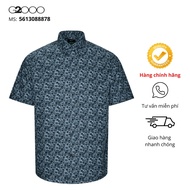 G2000 Men's Blue Short Sleeve Shirt
