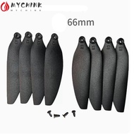 CHINK Remote Control Drone Parts, Black 58mm/66mm Folding Propeller Blades, Universal Plastic Quadco