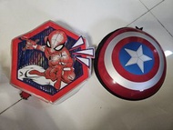 Marvel 蜘蛛俠 & 美國隊長 筆袋連文具