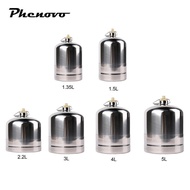 [Phenovo] Gas Fuel Container Gas Container Empty Refillable Gas Tank, Cylinder Camping Gas
