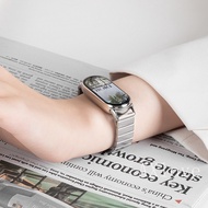 Stainless Steel Strap for Xiaomi Mi Band 10 9 8 NFC Metal Wristband Bracelet for Mi Band 10 Watchban
