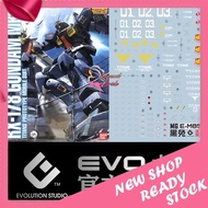 MG RX-179  MK II TITAN VERSION 2.0 EVOLUTION MONSTER DECAL