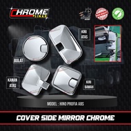 HINO PROFIA ABS AKSESORI COVER CHROME SIDE MIRROR