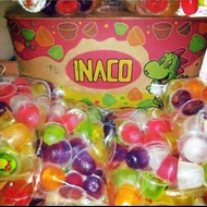inaco jelly mix fruit 1 kg isi 60(agar-agar)