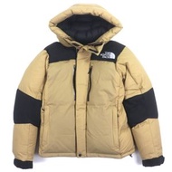 成色極佳 THE NORTH FACE 2023AW Baltro 輕薄羽絨衣 ND92340 WINDSTOPPER GORE-TEX 刺繡logo連帽雙拉鍊羽絨服 米色 L 正品男款