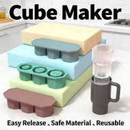 Cube Trays Ice Mould Circle Shape Silicone Beverage Cup Maker Stanley Accessories