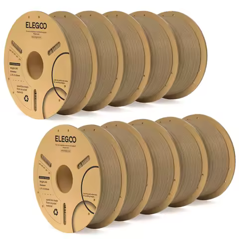 ELEGOO 10KG PLA+ Filament 1.75mm 3D Filament for FDM 3D Printer Plastic for 3D Printer Elegoo for CZ