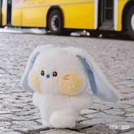 Newjeans Bunini Minini Costume Plush and Cushion biru (Hyein) and White (Haerin)