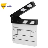 Action Cut Board,Acrylic Film Clapboard Dry Erase Compact Size TV Film Movie Director Cut Action Sce